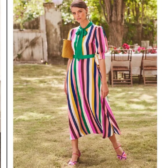 BODEN Mila Midi Dress (SIZE 6) - Picture 4 of 11